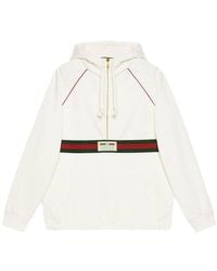 Gucci - Sweatshirt With Web And Label, Ready-To-Wear - Lyst