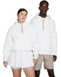Nike - X Jacquemus Fleece Hoodie Asia Sizing 'Sail' - Lyst