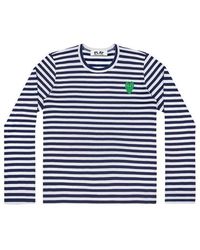 COMME DES GARÇONS PLAY - (Wmns) Stripe Long Sleeves Tee - Lyst