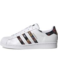adidas - (Wmns) Superstar 'Floral Twist Stripes' - Lyst