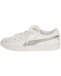 PUMA - (Wmns) Smash V2 Ribbon Retro Low Tops Casual Skateboarding Shoes - Lyst