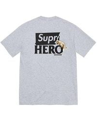 Supreme - Ss22 Week 17 Antihero Dog Tee Puppy Alphabet Logo Printing Round Neck Short Sleeve - Lyst
