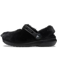 Crocs™ - Classic Fur Sure Slip On Clogs - Lyst