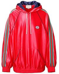 Gucci - Ss21 Taped Hooded Track Jacket - Lyst