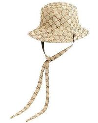 Gucci - Reversible Jacquard Bucket Hat - Lyst