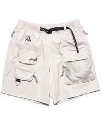 Nike - Acg Multiple Pockets Cargo Shorts Creamy - Lyst