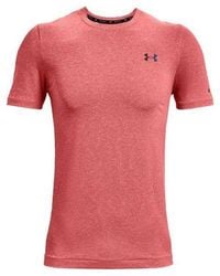 Under Armour - Rush Seamless Training Sports Round Neck Short Sleeve - Lyst
