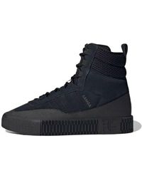 adidas - (Wmns) Samba Boot 'Triple' - Lyst