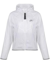 Nike - Sportswear Windrunner Sports Splice Zipper With Cap Waterproof Jacket - Lyst