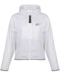 Nike - (Wmns) Sportswear Windrunner Sports Splice Zipper With Cap Waterproof Jacket - Lyst
