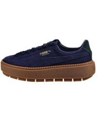 PUMA - (Wmns) Suede Platform - Lyst