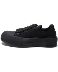 McQueen - (Wmns) Deck Skate Plimsoll Shoes - Lyst