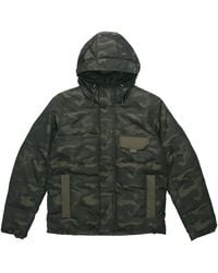 PUMA - Streetstyle 480 Hooded Camo Down Jacket - Lyst