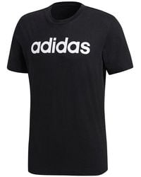 adidas - Comm M Tee Logo Printing Sports Knit Short Sleeve - Lyst