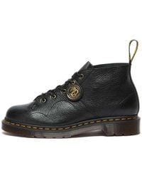 Dr. Martens - Dr.Martens Church Buckingham Leather Monkey Boots - Lyst