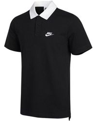 Nike - Nsw Spe Ss Rugby Polo Sports Short Sleeve Polo Shirt - Lyst