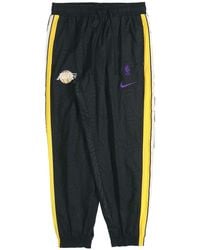 Nike - Los Angeles Lakers Colorblock Woven Bundle Feet Sports Long Pants - Lyst