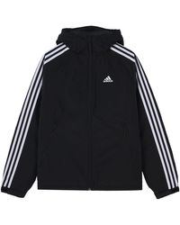 adidas 3St Down Jkt Windproof Stay Warm Hooded Down Jacket in Green for Men Lyst UK