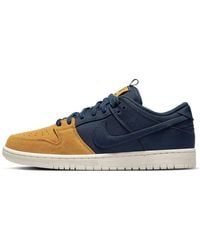 Nike - Sb Dunk Low Pro 'Midnight Desert Ochre' - Lyst