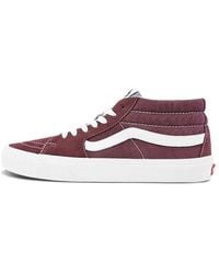 Vans - Sk8-Mid Mid-Top Retro Skate Shoes Dark - Lyst
