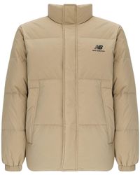 New Balance - Logo Sports Down Jackets - Lyst