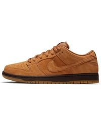 Nike - Sb Dunk Low Pro 'Wheat Mocha' - Lyst