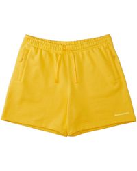 adidas - Originals X Pharrell Williams Crossover Casual Breathable Solid Color Sports Shorts Yellow - Lyst