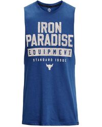 Under Armour - Project Rock Iron Muscle Tank - Lyst
