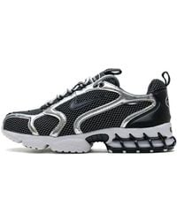 Nike - X Stussy Air Zoom Spiridon Caged 2 'Pure Platinum' - Lyst