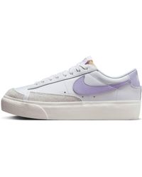Nike - (Wmns) Blazer Low Platform Lilac Bloom' - Lyst