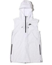 Nike - (Wmns) Sleeveless Casual Sports Hooded Vest - Lyst