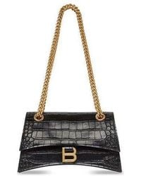 Balenciaga - (Wmns) Crush Small Chain Bag Crocodile Embossed - Lyst