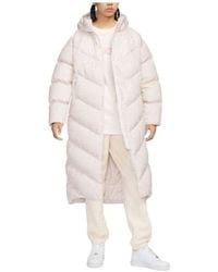 Nike - (Wmns) Therma-Fit Loose Casual Long Down Jacket 'Off' - Lyst