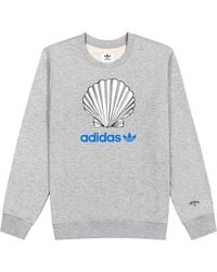 adidas - Originals X Noah Shell Logo Crewneck - Lyst