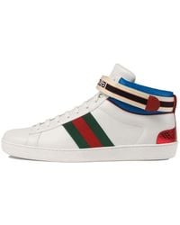 Gucci - Stripe Ace High Top - Lyst