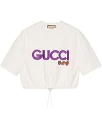 Gucci - Cotton Jersey Sweatshirt With Patch - Lyst