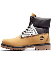 Timberland - Premium 6 Inch Leather And Fabric Boots - Lyst