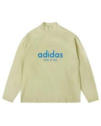 adidas - X Fear Of God Crossover Alphabet Logo Round Neck Long Sleeves Autumn T-shirt - Lyst
