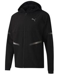 PUMA - Runner Id Hooded Jacket - Lyst