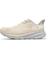 Hoka One One - Clifton 9 2E Wide 'Oat Milk' - Lyst