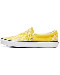 Vans - Classic Slip-On 'Checkerboard - Lyst
