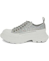 McQueen - (Wmns) Tread Slick Glitter Low Sneaker - Lyst