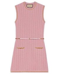 Gucci - (Wmns) Boundless Overture Series Gg Sleeveless Dress - Lyst