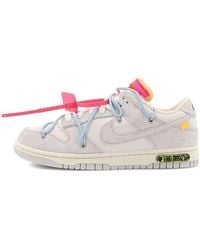 Nike - X Off- Dunk Low 'Lot 38 Of 50' - Lyst