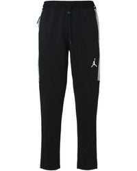 Nike - Air Logo Printed Knitted Color Block Casual Sports Pants - Lyst