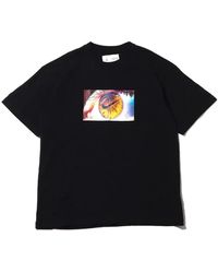 Nike - Eye Pattern Logo Printing Round Neck Casual Short Sleeve T-Shirt - Lyst