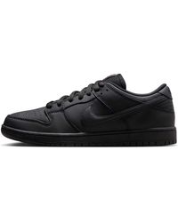 Nike - Sb Dunk Low Pro 'Triple' - Lyst
