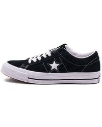 Converse - One Star Low Suede' - Lyst