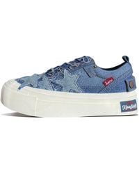 KAALIXTO - Skateboarding Canvas Low 'Denim' - Lyst
