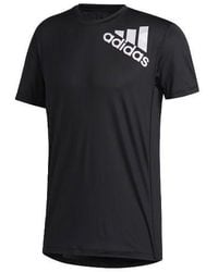 adidas - Ask 2 Ftd Bos T Logo Printing Sports Training Short Sleeve - Lyst